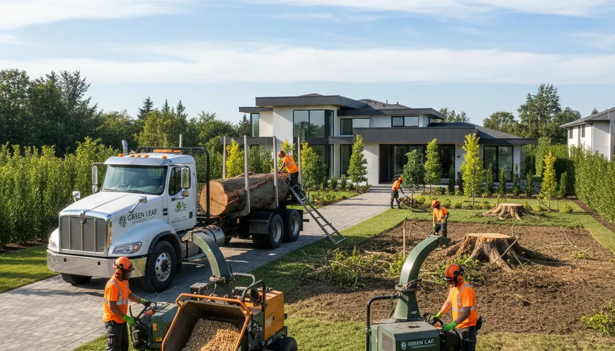 Professional tree trimming and landscaping service in Buffalo, NY by Chop Chop Tree experts
