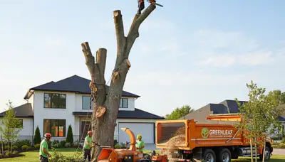 Professional landscaping and tree removal service in Buffalo, NY by Chop Chop Tree