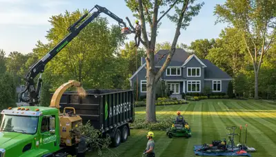 Professional lawn care and tree trimming service in Buffalo, NY by Chop Chop Tree experts
