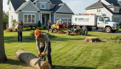 Professional lawn care and tree removal service in Buffalo, NY by Chop Chop Tree experts