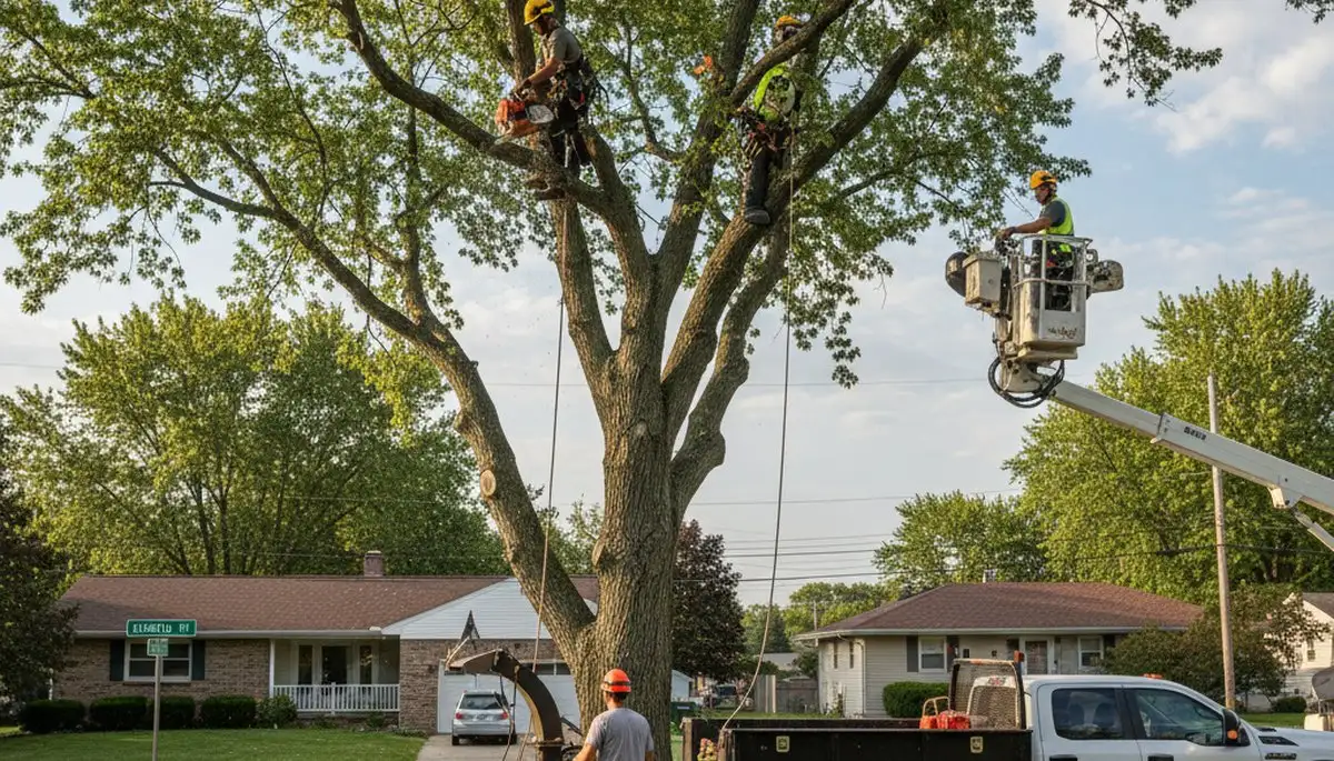 Professional tree removal service in Buffalo NY by certified arborists