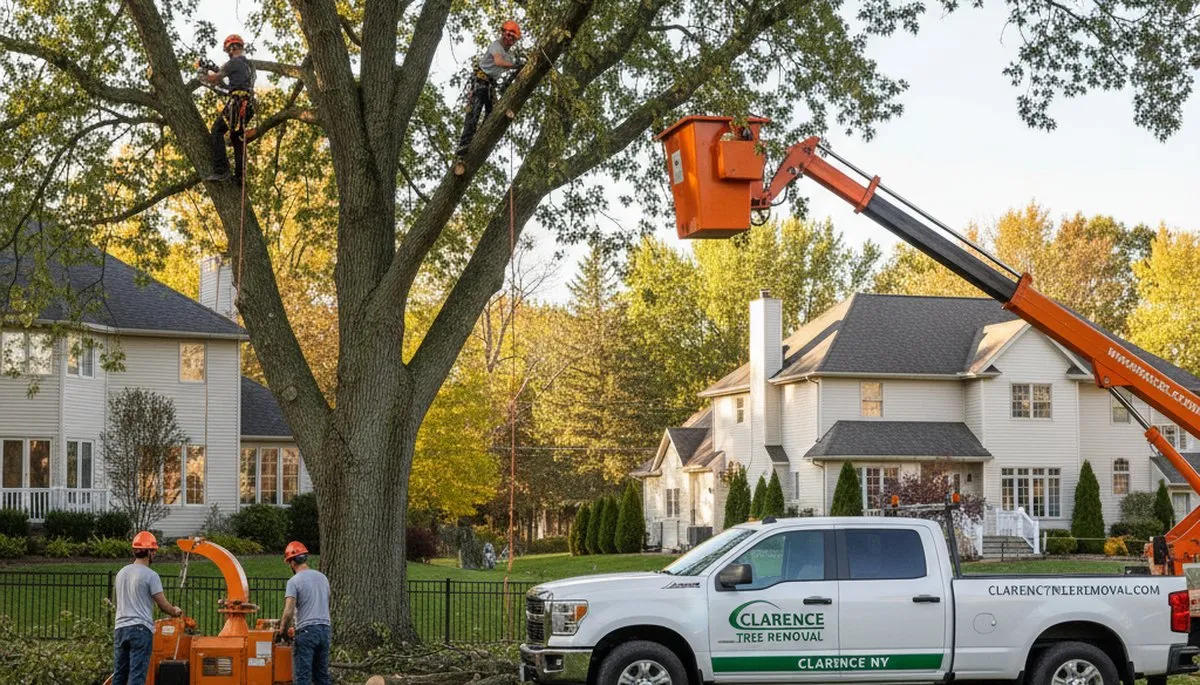 Professional tree removal service in Buffalo, NY by local certified arborists