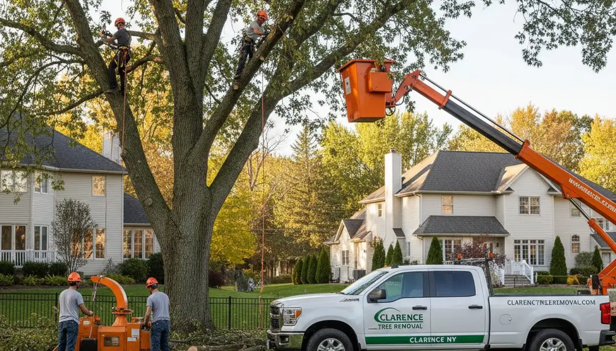 Professional tree removal service in Buffalo, NY by local certified arborists