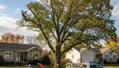 Professional tree removal service in Buffalo NY by certified arborists