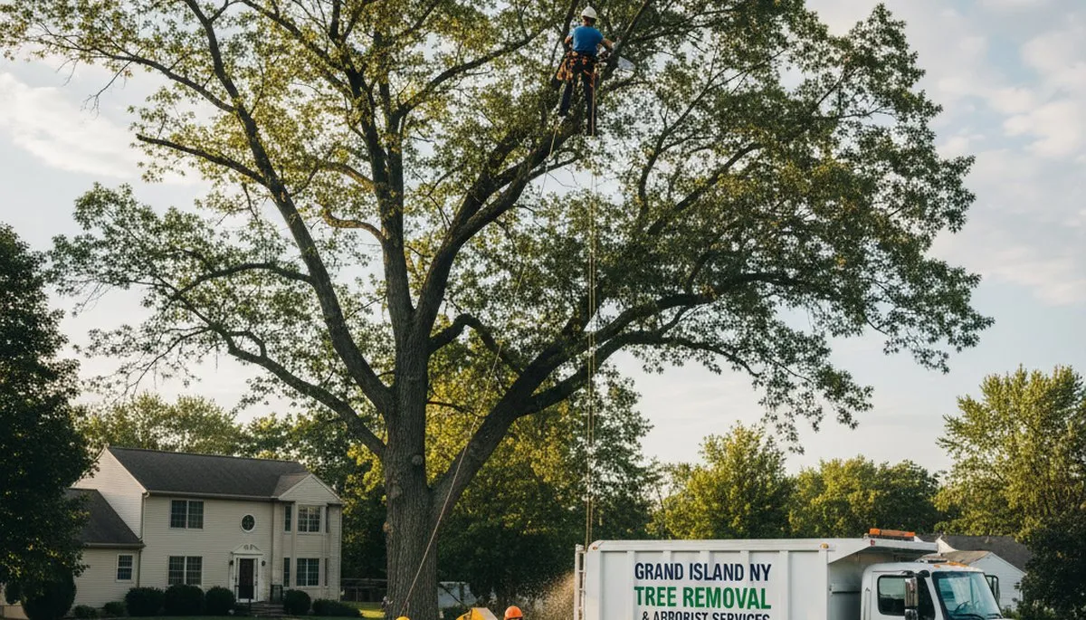 Professional tree removal service in Buffalo NY by certified arborists