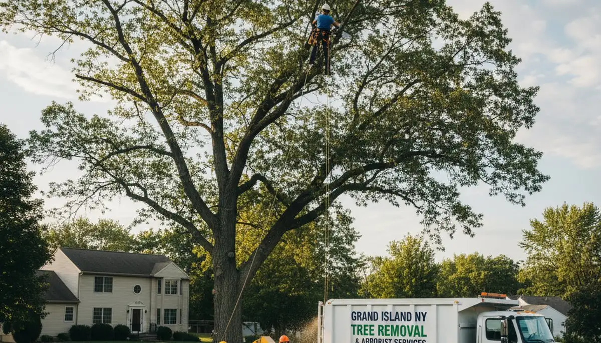 Professional tree removal service in Buffalo NY by certified arborists