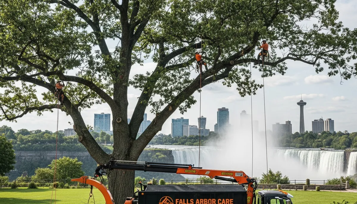 Professional tree removal service in Buffalo NY by certified arborists
