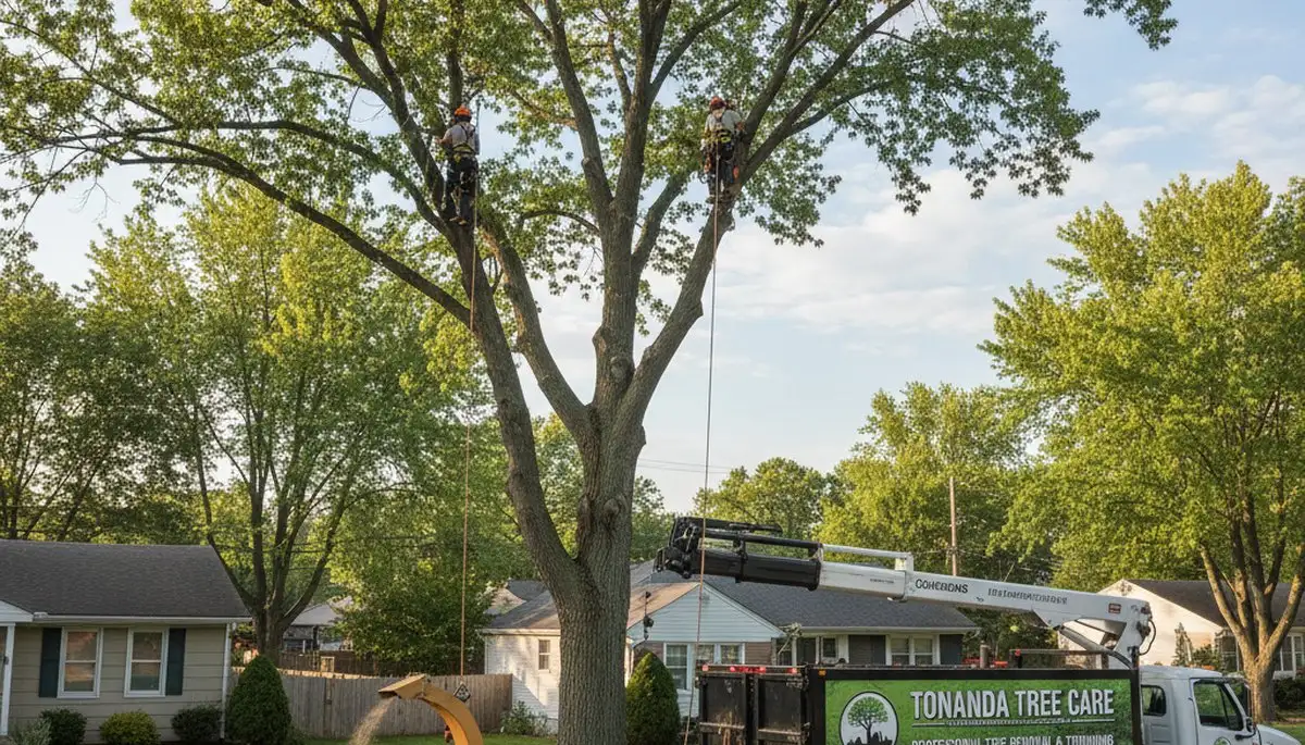 Professional tree removal service in Buffalo, NY by certified arborists at Tree Trimming Buffalo NY